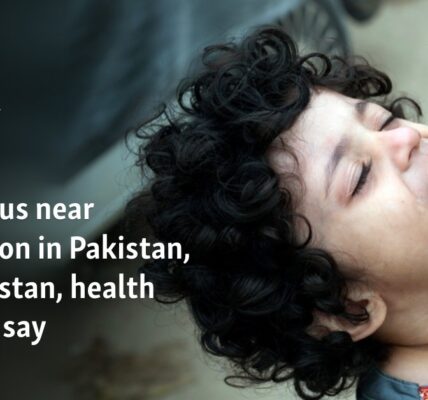 Poliovirus near extinction in Pakistan, Afghanistan, health experts say