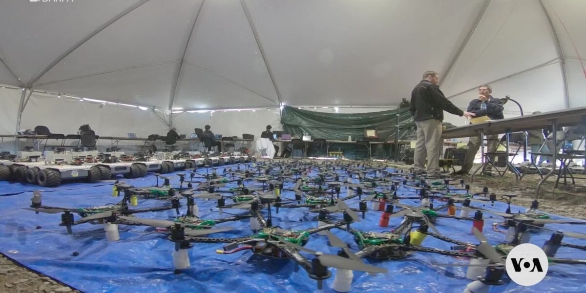 Swarms of drones can be managed by a single person