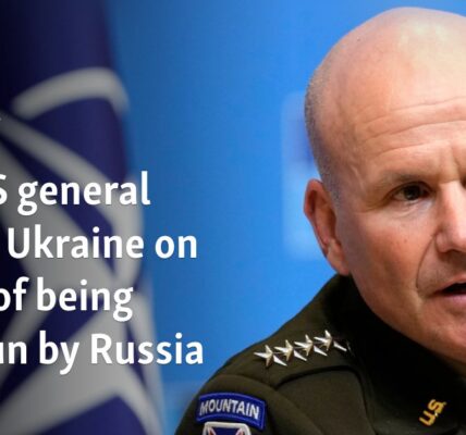 Top US general warns Ukraine on brink of being overrun by Russia