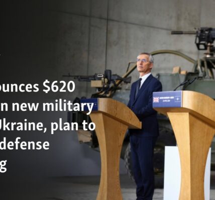 UK announces $620 million in new military aid for Ukraine, plan to up own defense spending