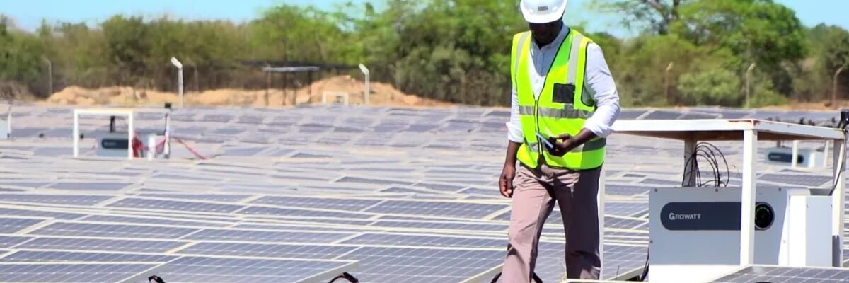 Zimbabwe mine turns dumpsite into solar station