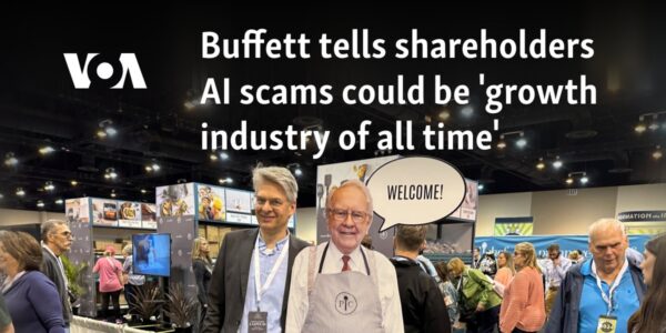 AI scams could become 'growth industry of all time,' warns Buffett