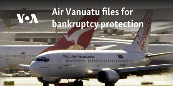 Air Vanuatu files for bankruptcy protection