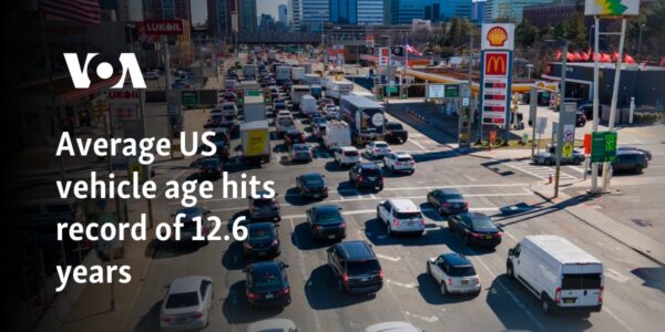 Average US vehicle age hits record of 12.6 years