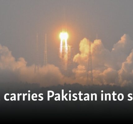 China carries Pakistan into space