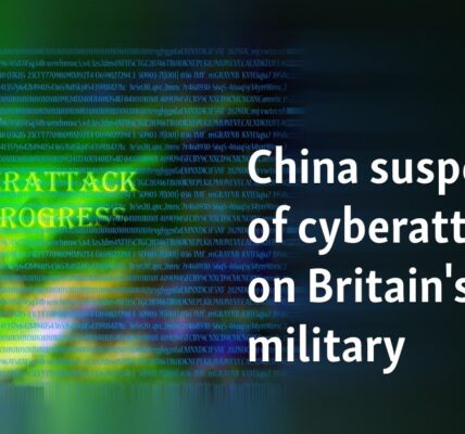 China suspected of cyberattack on Britain's military