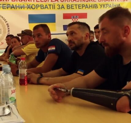 Croatian dive instructors bring solace to Ukrainian veterans