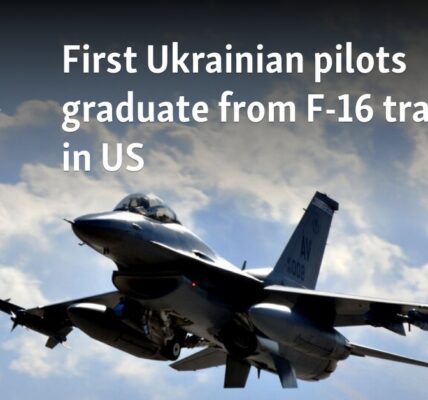 First Ukrainian pilots graduate from F-16 training in US