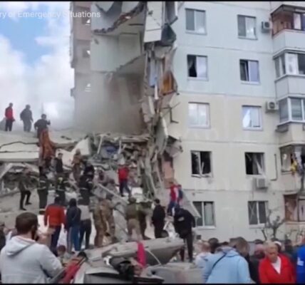 Russia blames Ukraine for lethal strike on Belgorod apartment block