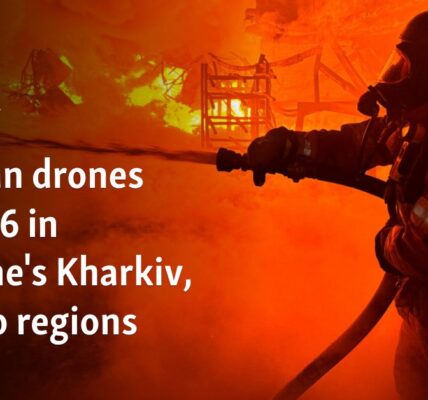 Russian drones injure 6 in Ukraine's Kharkiv, Dnipro regions