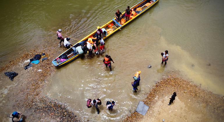 Surge in child migrants crossing the dangerous Darién Gap: UNICEF