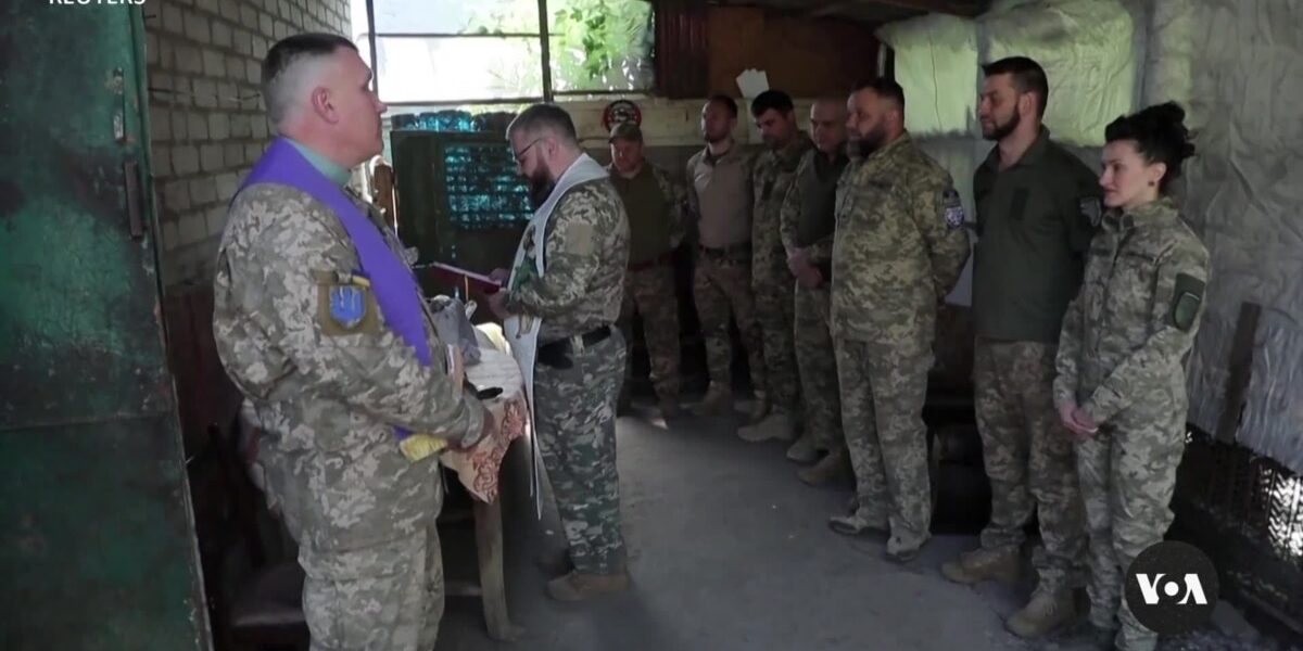 Ukrainian pastor serves as front-line chaplain