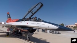 US Air Force leader takes AI-controlled fighter jet ride in test vs human pilot