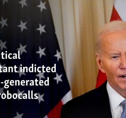 US political consultant indicted over AI-generated Biden robocalls
