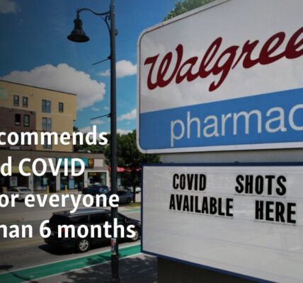 CDC recommends updated COVID shots for everyone older than 6 months