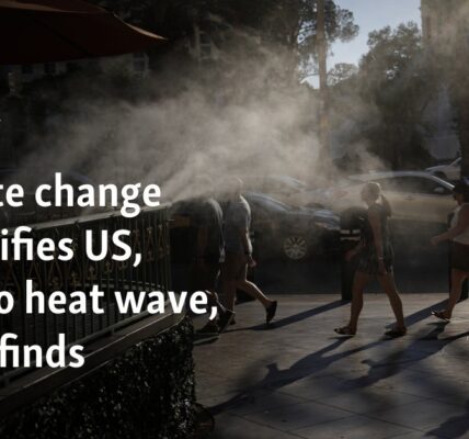 Climate change intensifies US, Mexico heat wave, study finds