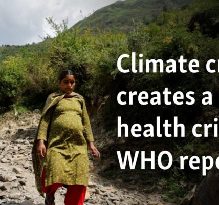 Climate crisis creates a health crisis, WHO reports