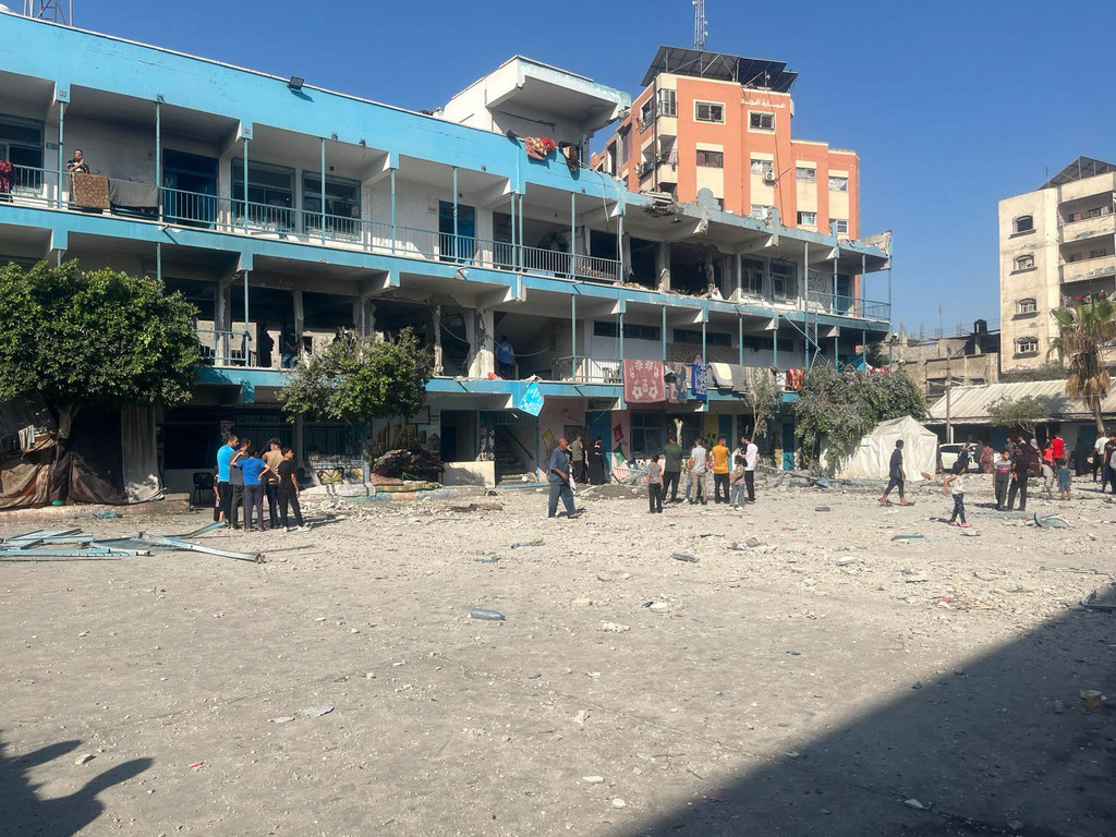 More than 35 displaced people were killed when an Israeli airstrike hit an UNRWA-run school in Nuseirat, Central Gaza.