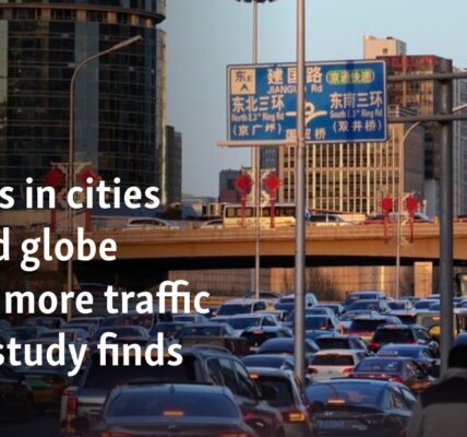 Drivers in cities around globe facing more traffic jams, study finds