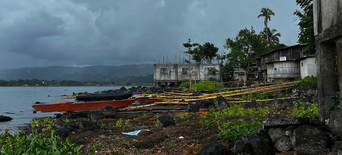 The main source of income in Lumbayanague is fishing.