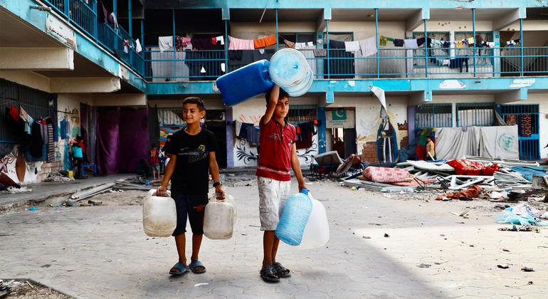 Gaza today: Scorching heat, visible signs of wasting and heavy fighting