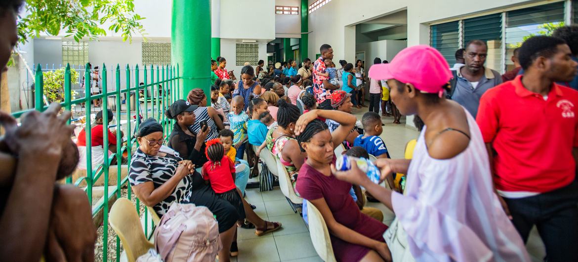 The Hôpital Universitaire de La Paix, in Port-au-Prince continues to provide healthcare to patients.