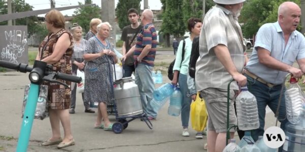 Half a million Ukrainians in frontline city of Mykolaiv suffer through 3rd year without clean water