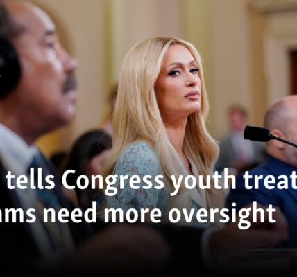 Hilton tells Congress youth care programs need more oversight