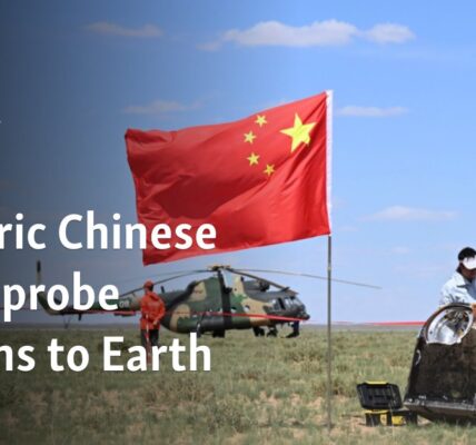 Historic Chinese lunar probe returns to Earth