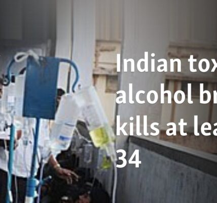 Indian toxic alcohol brew kills at least 34