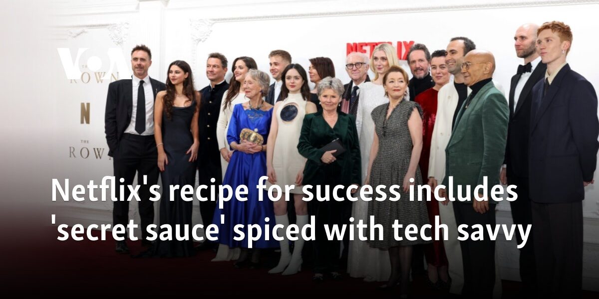 Netflix's recipe for success includes 'secret sauce' spiced with tech savvy