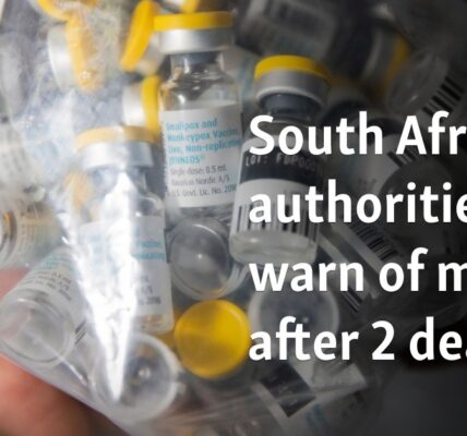 South African authorities warn of mpox after 2 deaths