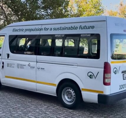 South Africa’s first retrofitted electric minibus taxi exceeds expectations