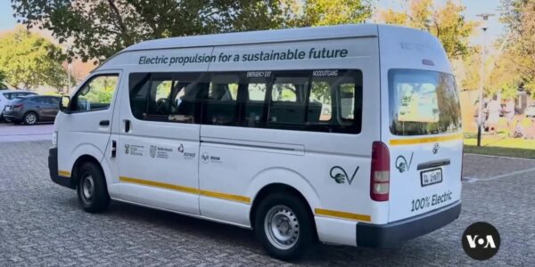 South Africa’s first retrofitted electric minibus taxi exceeds expectations