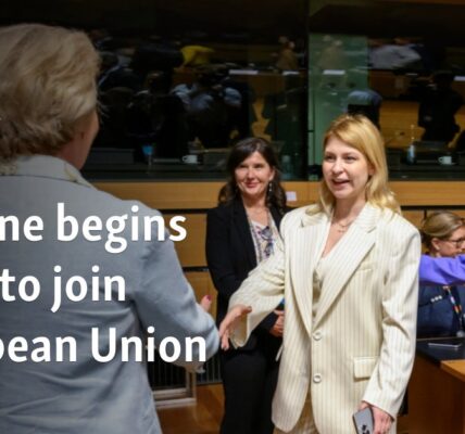 Ukraine begins talks to join European Union