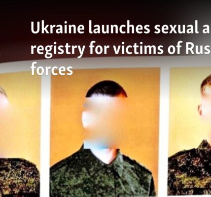 Ukraine launches sexual assault registry for victims of Russian forces