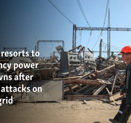 Ukraine resorts to emergency power cuts after Russian attacks on energy grid