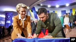 Ukraine sets out on long path to EU membership