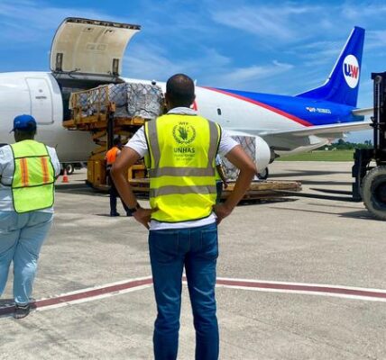 UN humanitarian flight takes vital medical supplies to Haiti