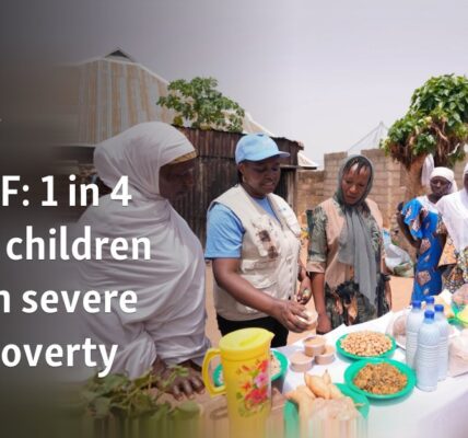UNICEF: 1 in 4 young children lives in severe food poverty