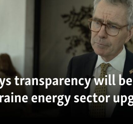US says transparency will be key to Ukraine energy sector upgrade