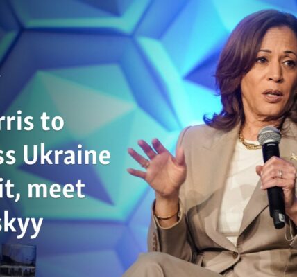 VP Harris to address Ukraine summit, meet Zelenskyy