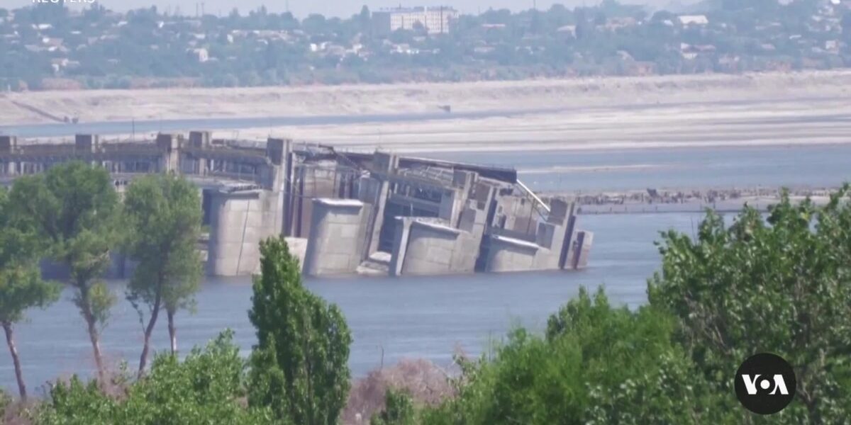 Water shortage caused by dam breach hits southern Ukraine