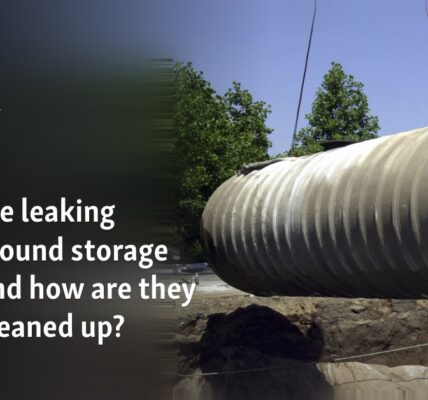 What are leaking underground storage tanks and how are they being cleaned up?