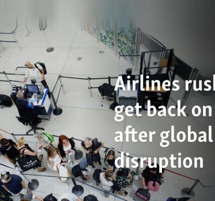 Airlines rush to get back on track after global tech disruption