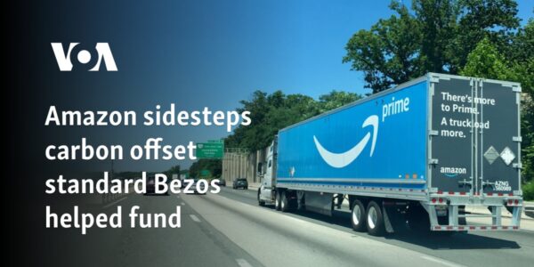 Amazon sidesteps carbon offset standard Bezos helped fund