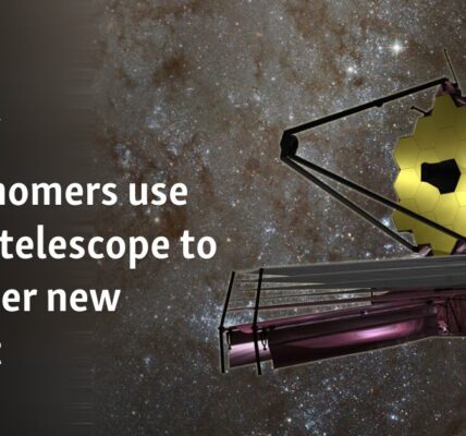 Astronomers use Webb telescope to discover new planet