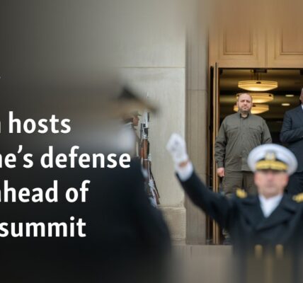 Austin hosts Ukraine’s defense chief ahead of NATO summit