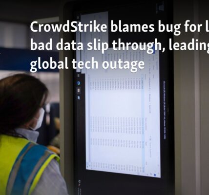 CrowdStrike blames bug for letting bad data slip through, leading to global tech outage