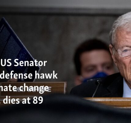 Former US Senator Inhofe, defense hawk and climate change skeptic, dies at 89